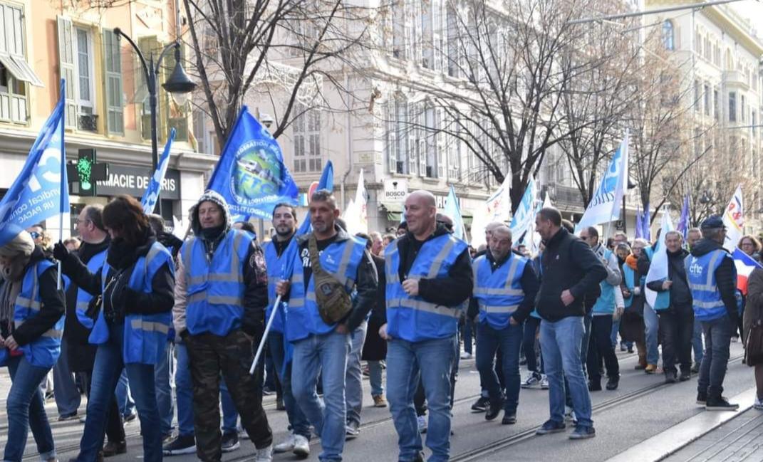 Belle mobilisation sur Nice... Belle mobilisation sur Nice...