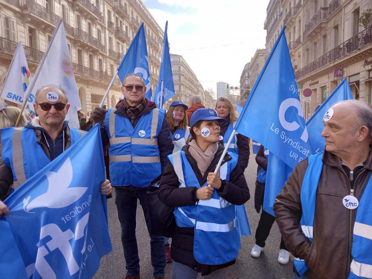 Manifestation dans le Var le 31 janvier 2023 Manifestation dans le Var le 31 janvier 2023