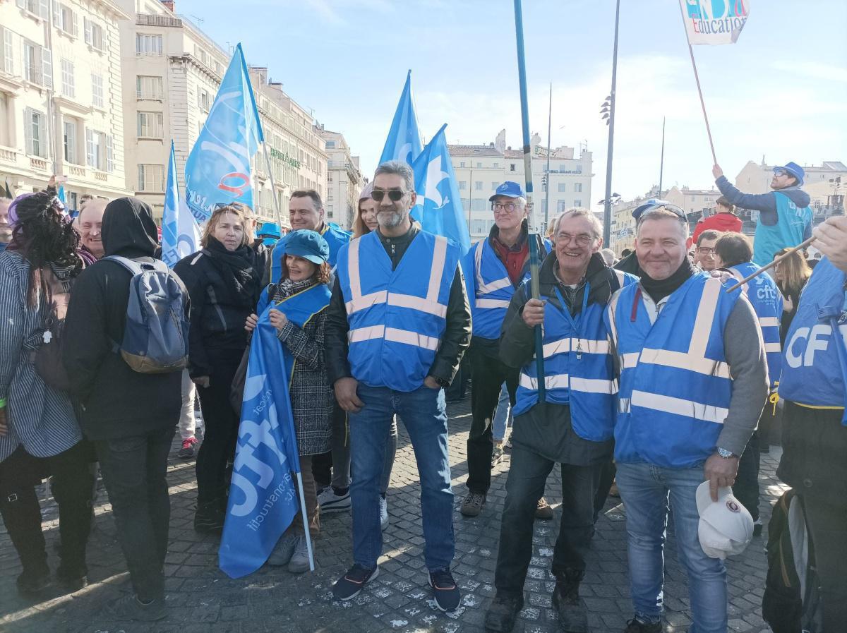 Ce fût encore une belle mobilisation à Marseille ce samedi !