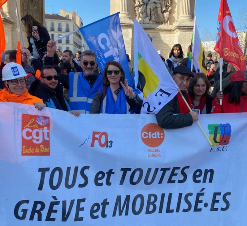 Ce fût encore une belle mobilisation à Marseille ce samedi !