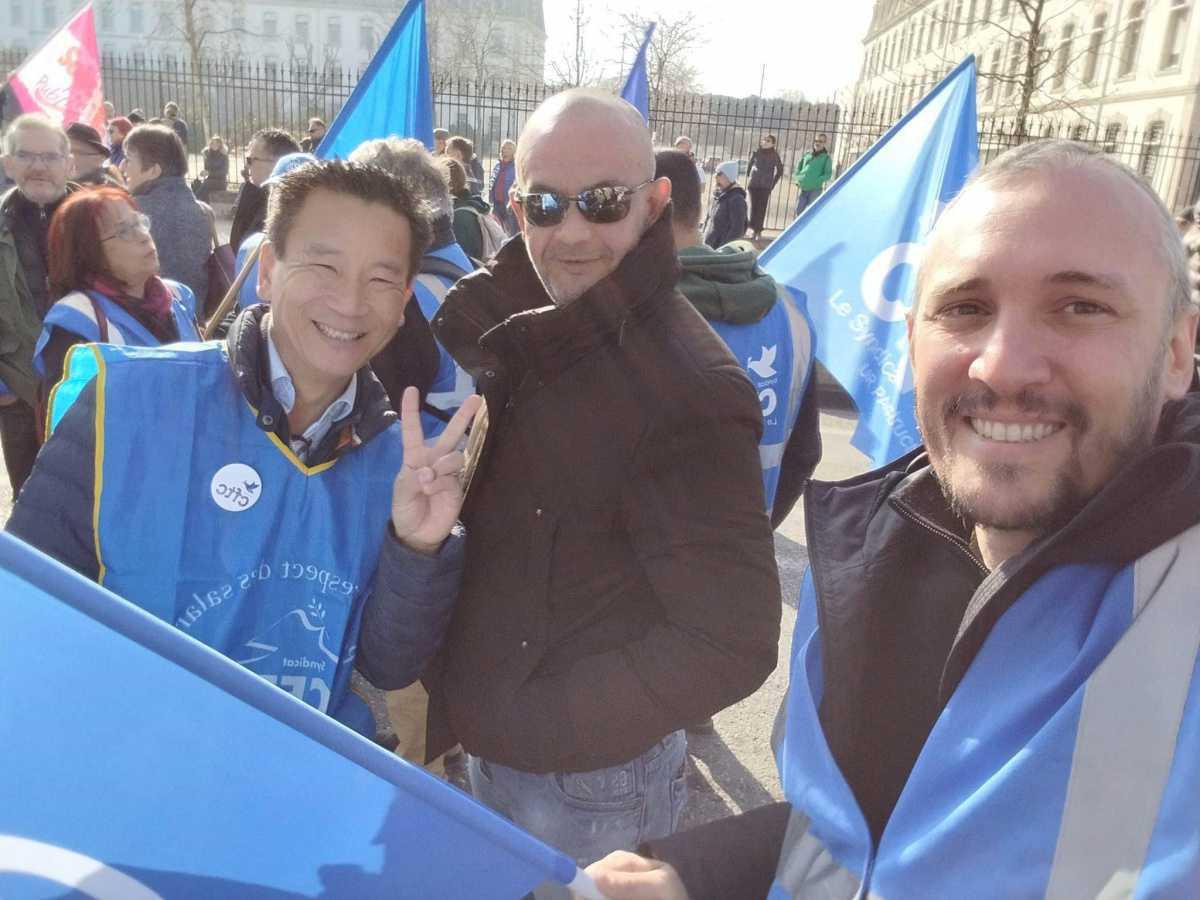 Encore une belle mobilisation de la Cftc Vaucluse Encore une belle mobilisation de la Cftc Vaucluse