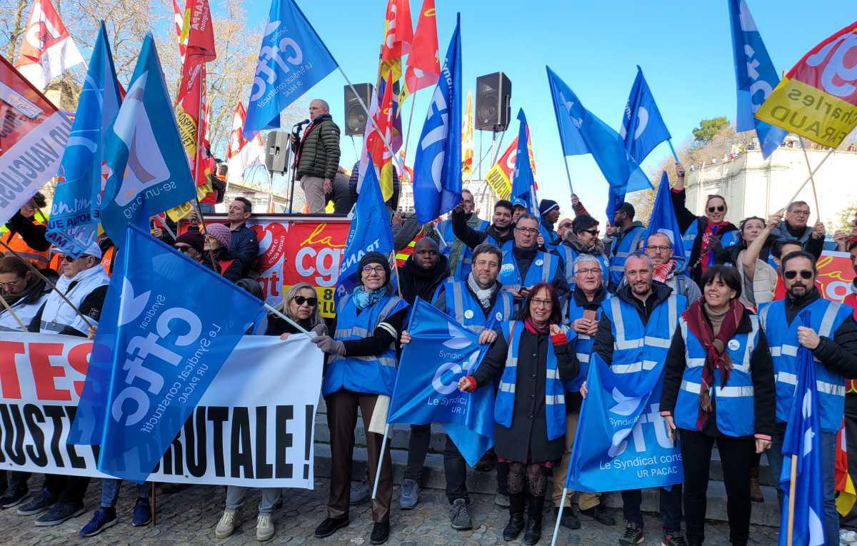 Encore une belle mobilisation de la Cftc Vaucluse Encore une belle mobilisation de la Cftc Vaucluse