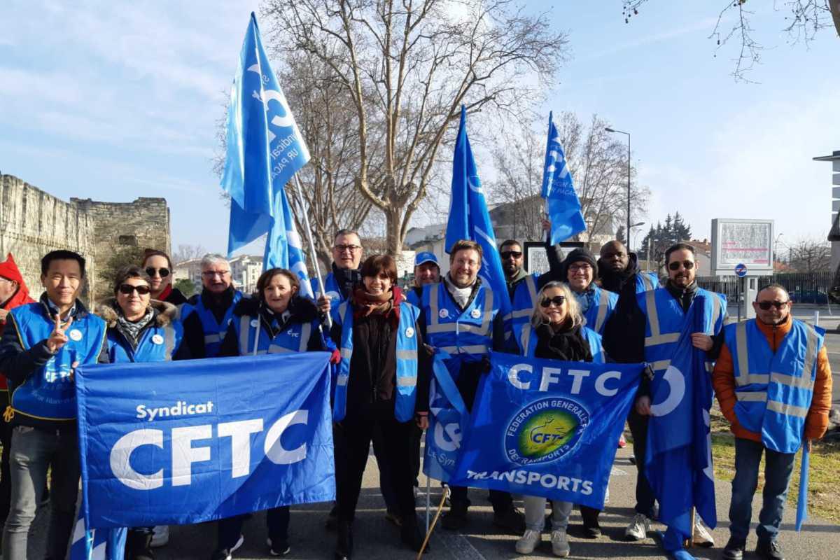 Encore une belle mobilisation de la Cftc Vaucluse Encore une belle mobilisation de la Cftc Vaucluse