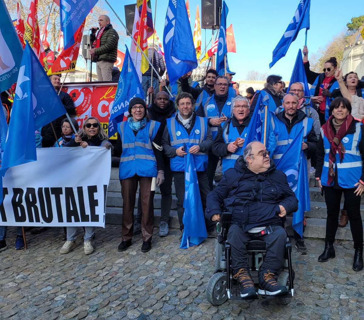 Encore une belle mobilisation de la Cftc Vaucluse Encore une belle mobilisation de la Cftc Vaucluse