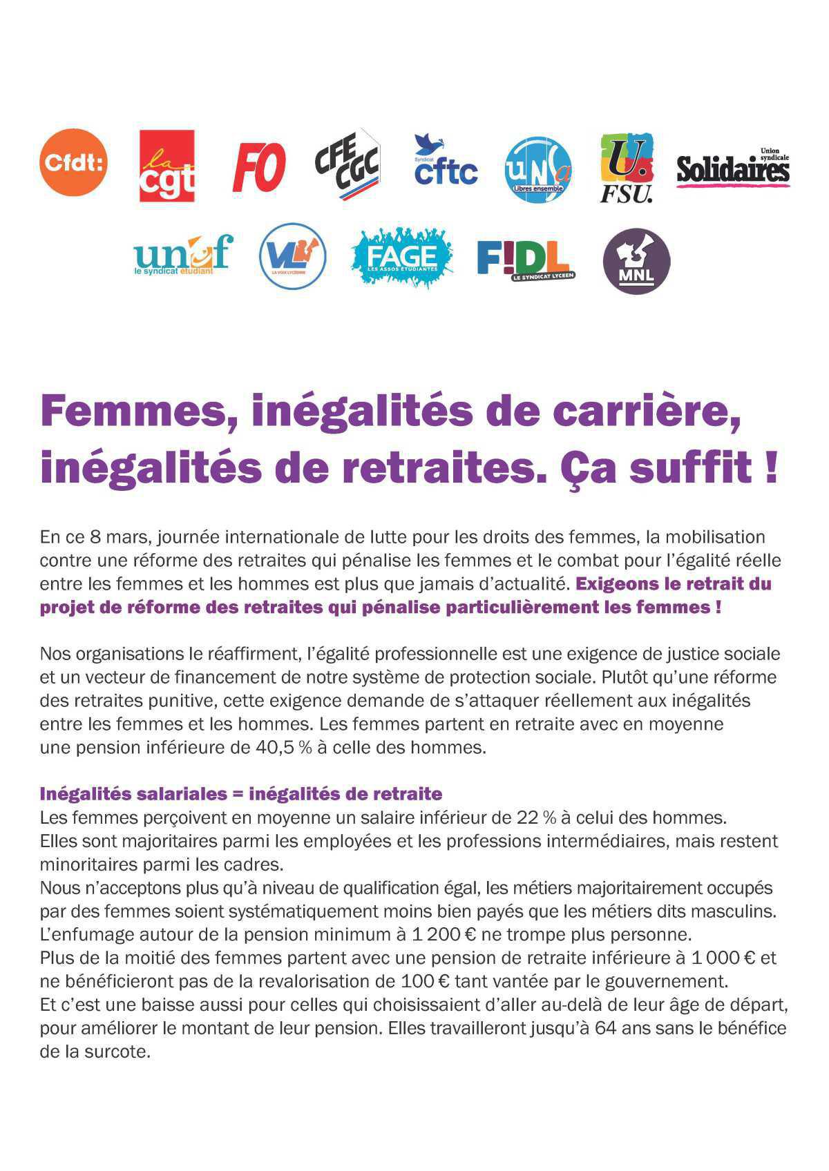 La France à l'arrêt le 7 mars prochain !!! La France à l'arrêt le 7 mars prochain !!!