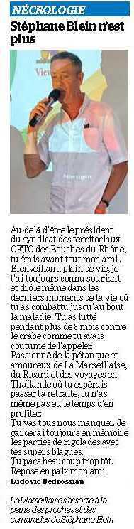 Hommage au Président des Territoriaux 13 décédé le 22 janvier 2024 Hommage au Président des Territoriaux 13 décédé le 22 janvier 2024