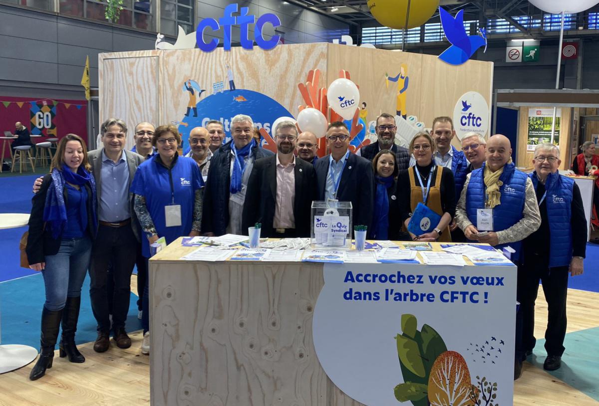 Au salon de l’Agriculture, Cyril Chabanier et la CFTC-AGRI au soutien des salariés agricoles Au salon de l’Agriculture, Cyril Chabanier et la CFTC-AGRI au soutien des salariés agricoles