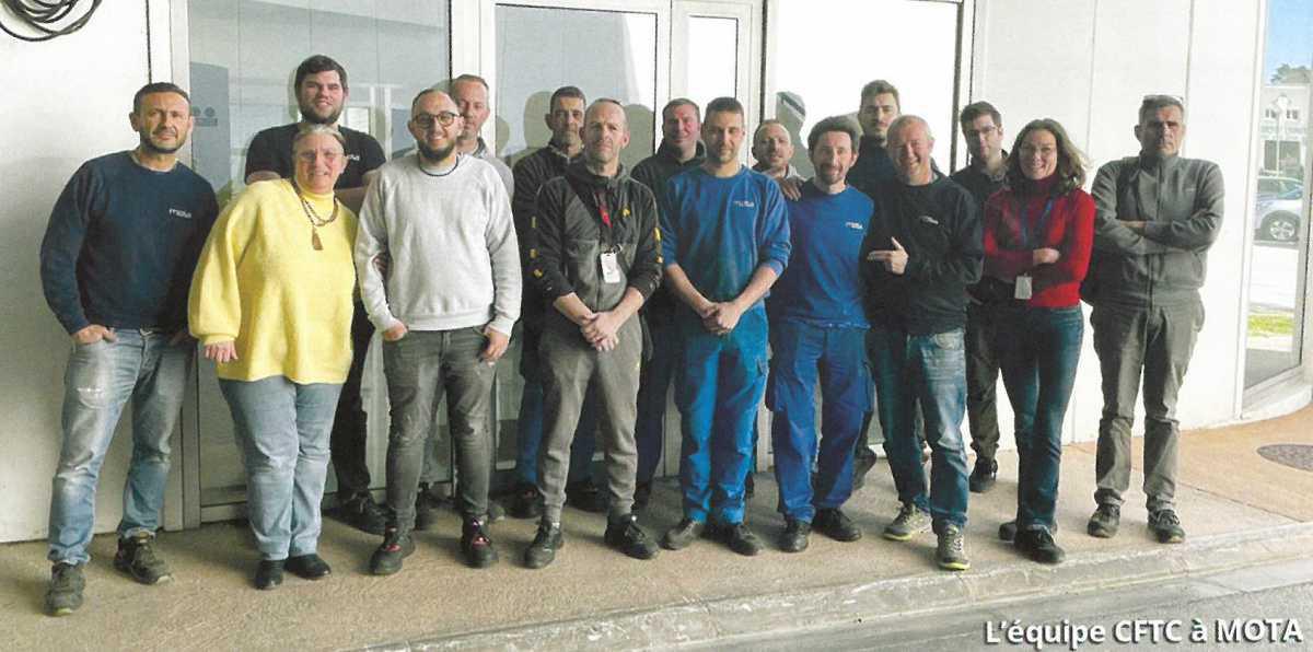 Une CFTC plébiscitée à MOTA SAS Une CFTC plébiscitée à MOTA SAS