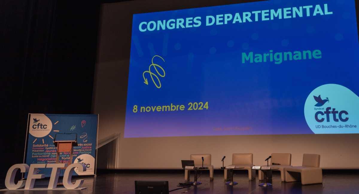 Retour sur le 58ème congrès de l'Union Départementale CFTC 13 Retour sur le 58ème congrès de l'Union Départementale CFTC 13