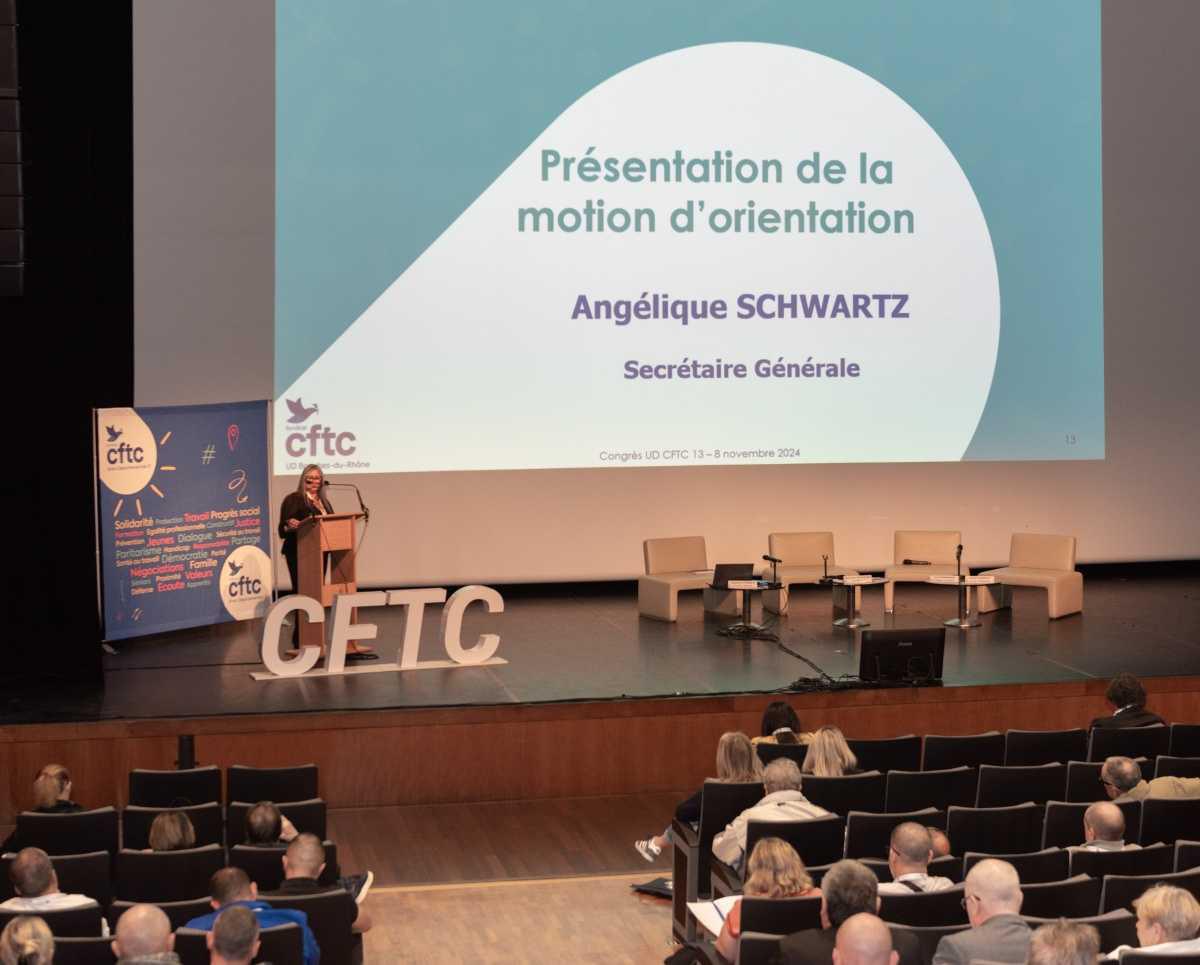 Retour sur le 58ème congrès de l'Union Départementale CFTC 13 Retour sur le 58ème congrès de l'Union Départementale CFTC 13