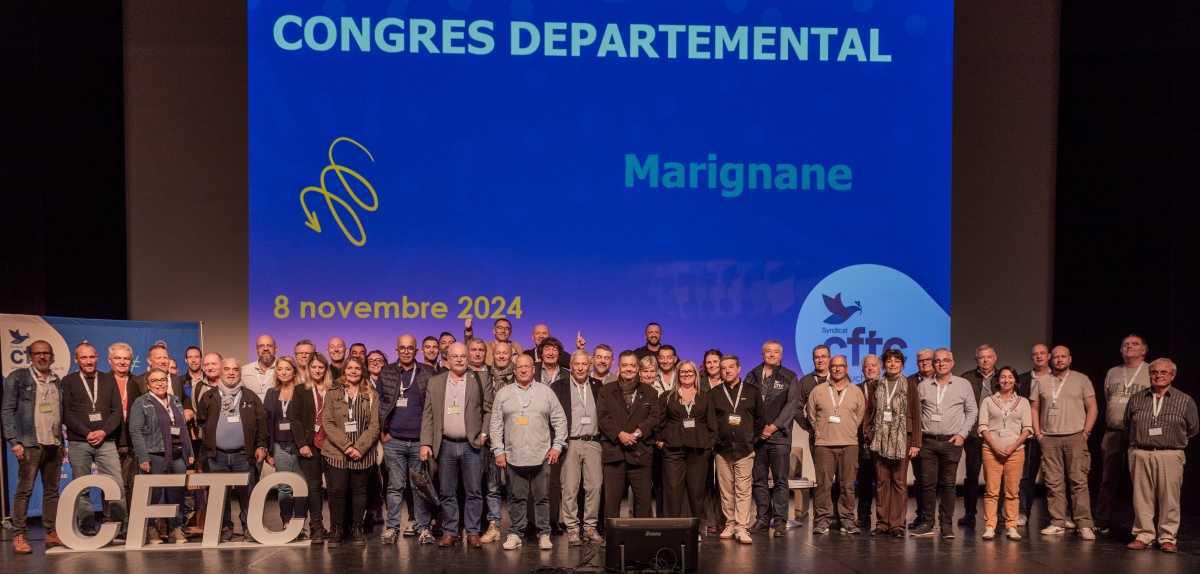 Retour sur le 58ème congrès de l'Union Départementale CFTC 13 Retour sur le 58ème congrès de l'Union Départementale CFTC 13