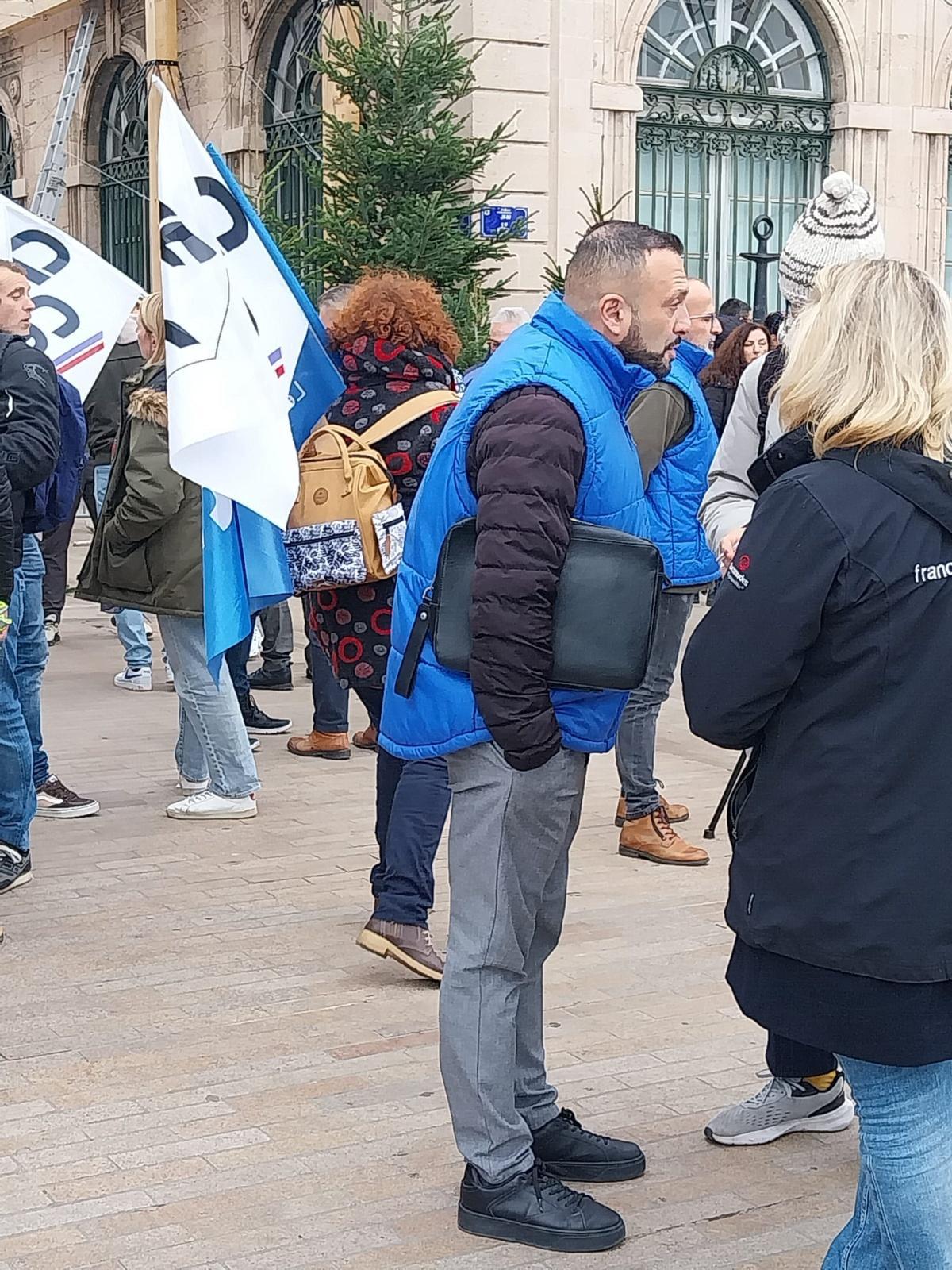 Grève des agents municipaux de la Ville de Marseille !