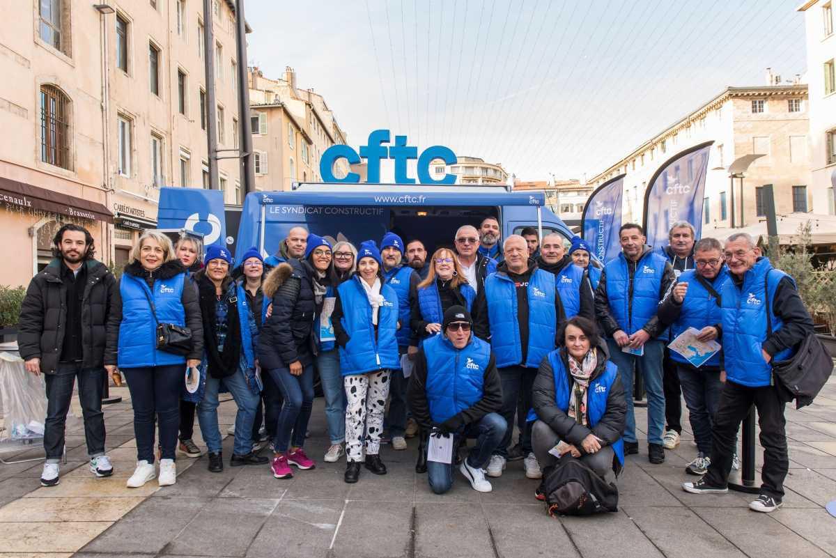 Un accueil chaleureux des salariés TPE marseillais ! Un accueil chaleureux des salariés TPE marseillais !