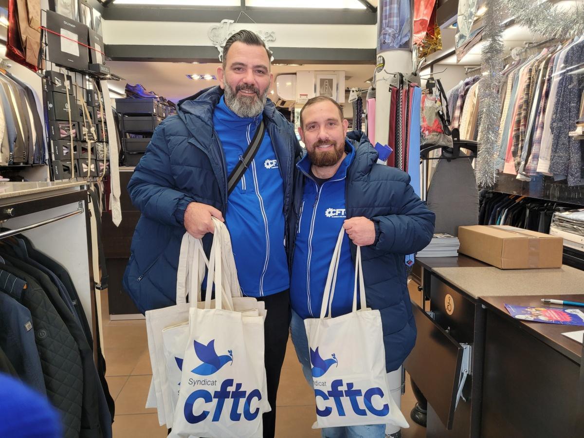 Un accueil chaleureux des salariés TPE marseillais ! Un accueil chaleureux des salariés TPE marseillais !