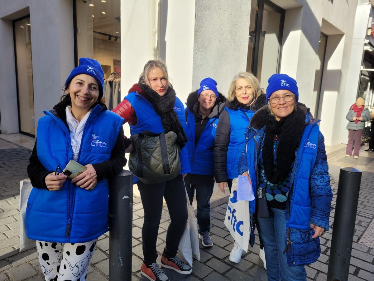 Un accueil chaleureux des salariés TPE marseillais ! Un accueil chaleureux des salariés TPE marseillais !