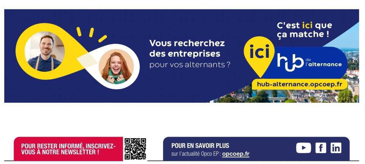 INFORMATIONS PAR L'OPCO EP INFORMATIONS PAR L'OPCO EP