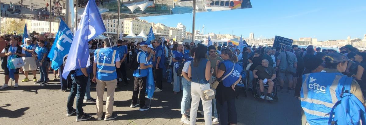 Manifestation à Marseille