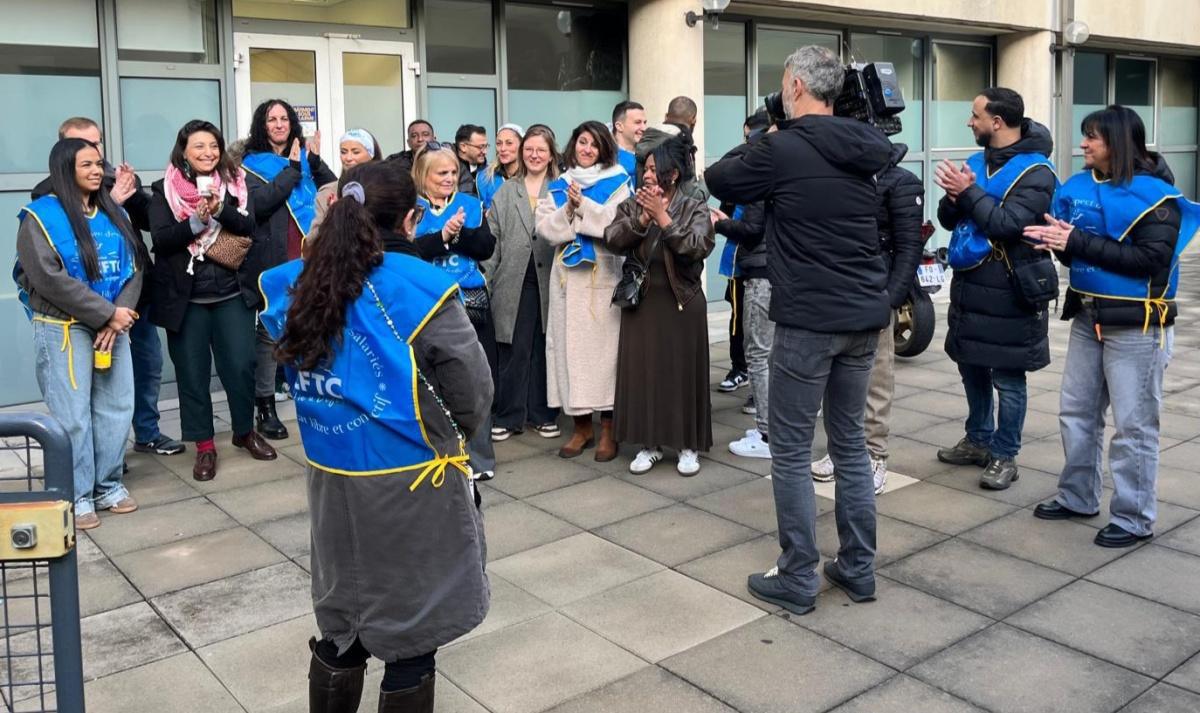 Un débrayage inédit à Marseille Habitat
