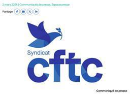 Communiqué de presse confédéral sur l'assurance chômage et la rupture conventionnelle Communiqué de presse confédéral sur l'assurance chômage et la rupture conventionnelle