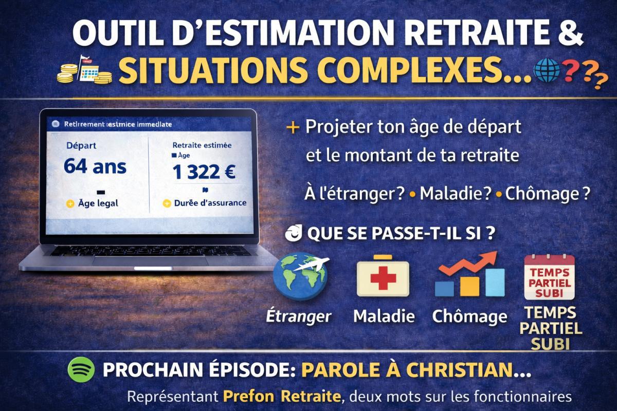 OUTILS D’ESTIMATION RETRAITE ET SITUATIONS COMPLEXES