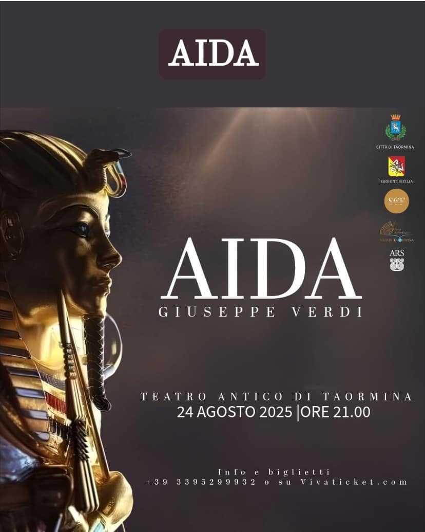 AIDA - Opera lirica di Giuseppe Verdi (start h. 21.00)