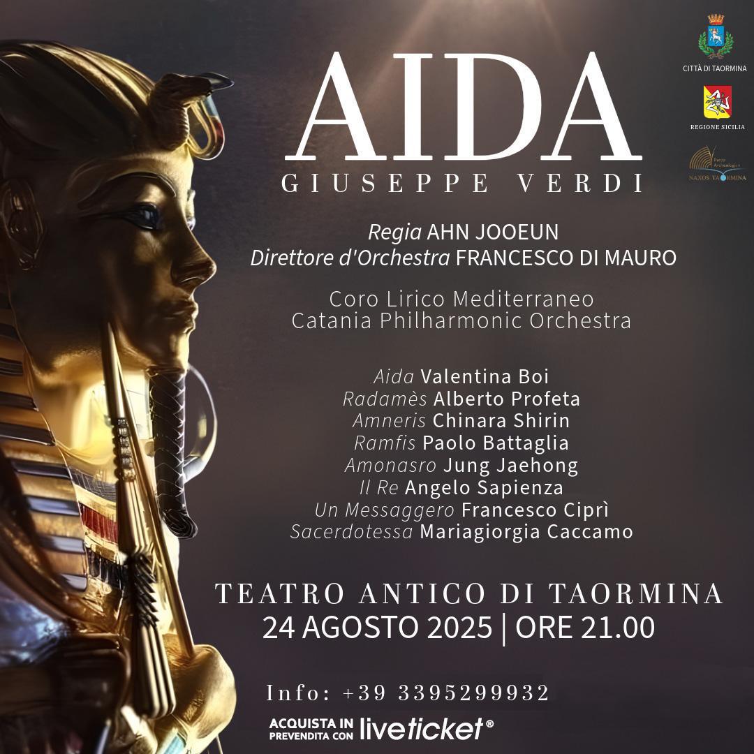 AIDA - Opera lirica di Giuseppe Verdi (start h. 21.00)