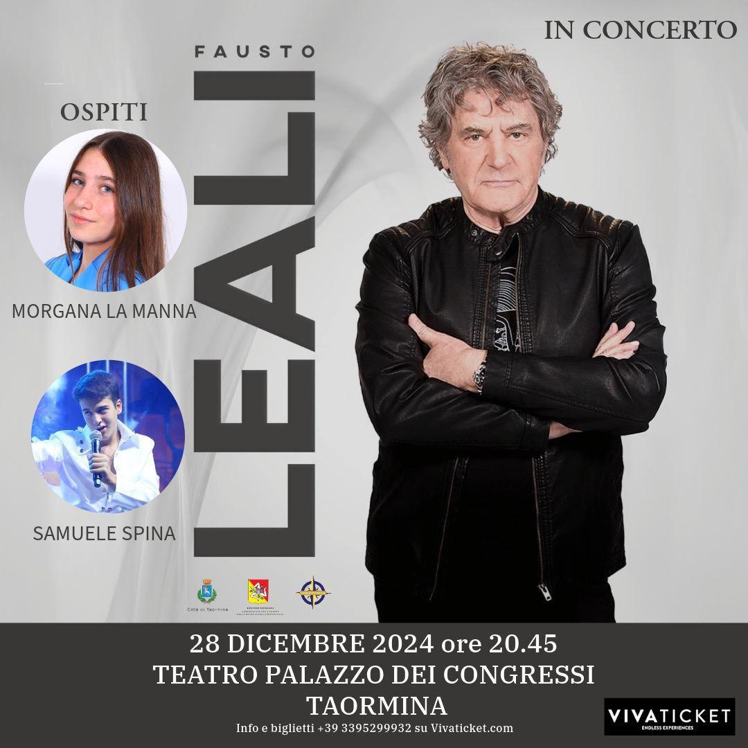 Fausto Leali in concerto (inizio ore 20:45)