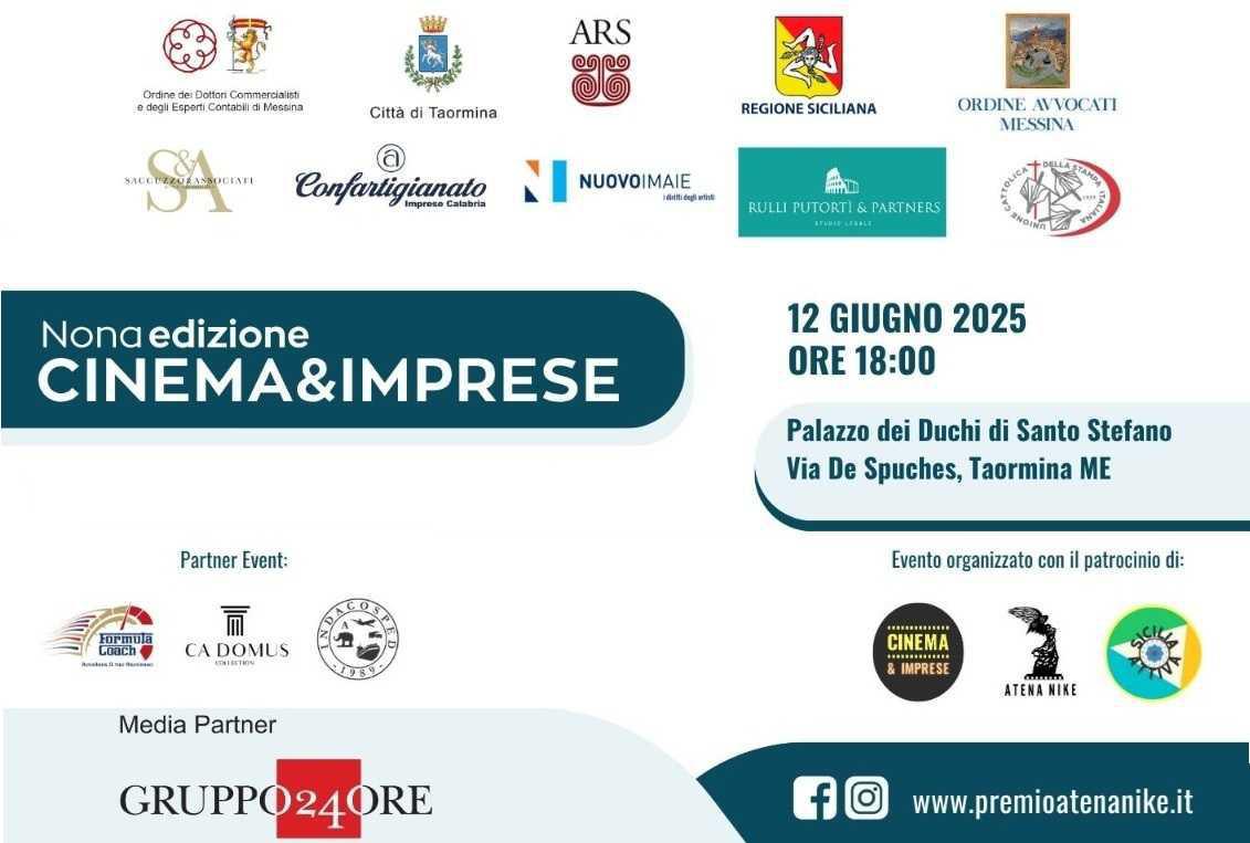 Nona edizione Cinema & Imprese (inizio ore 18.00)