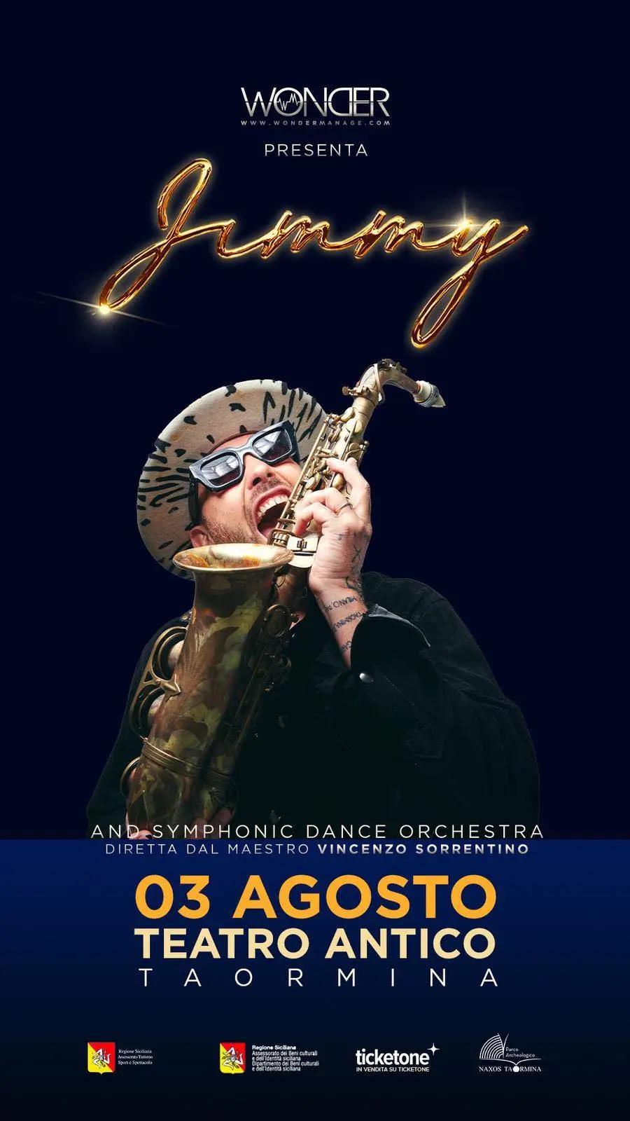Jimmy Sax and Symphonic Dance Orchestra (start h. 21.30)
