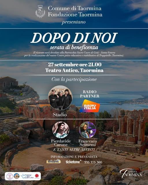 Dopo di Noi - Serata di beneficenza (inizio ore 21.00)