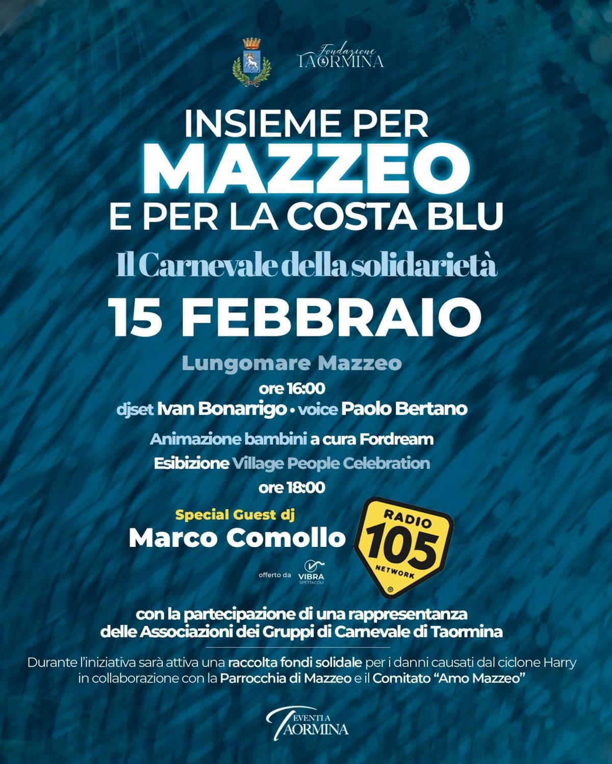 Il Carnevale dei bambini a Taormina (inizio ore 16.00)