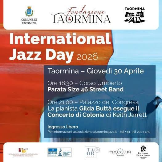 La pianista Gilda Buttà esegue il Concerto di Colonia di Keith Jarrett - International Jazz Day 2026 (inizio ore 21.00)