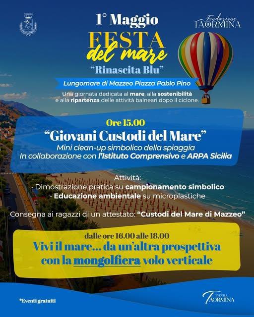Vivi il mare... da un'altra prospettiva con la mongolfiera volo verticale (dalle ore 16.00 alle 18.00)