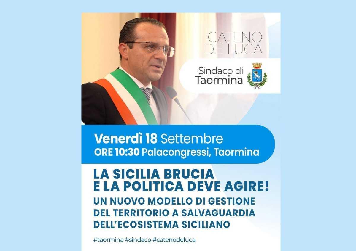 La Sicilia Brucia e la Politica Deve Agire (Inizio ore 10.30)