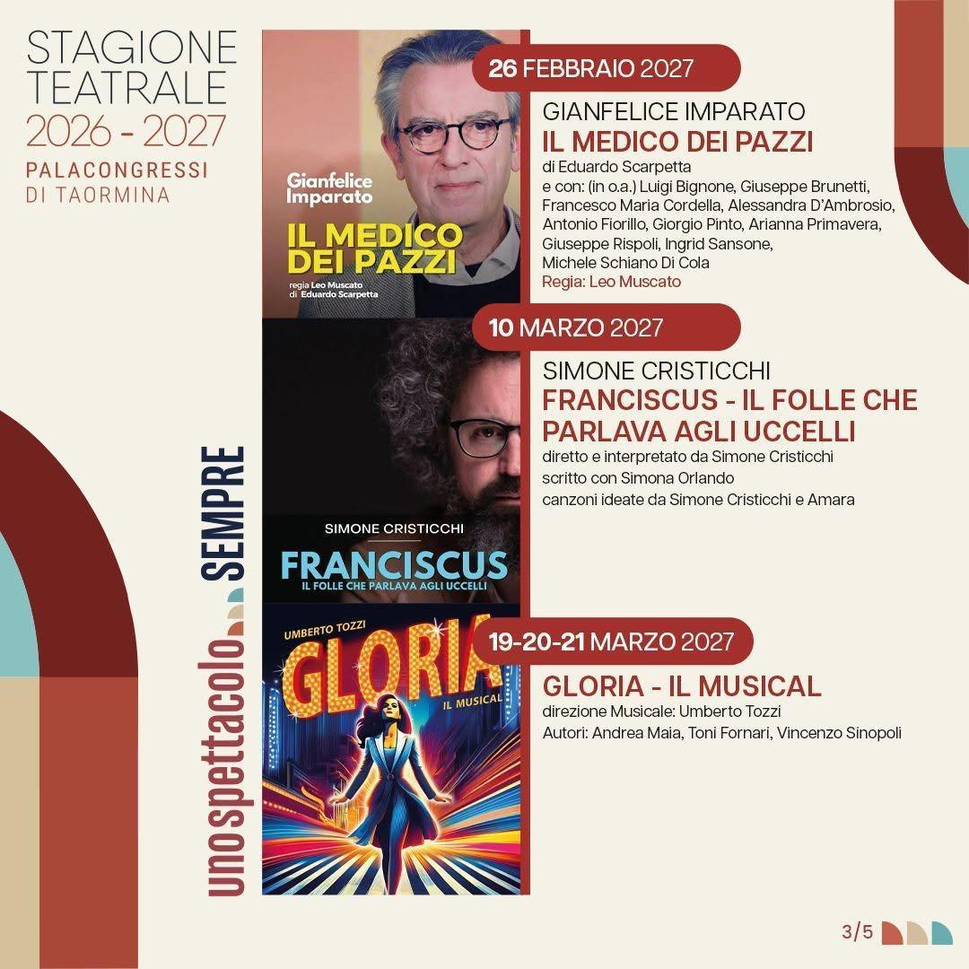 Gloria — Il Musical (Inizio ore 21.00)