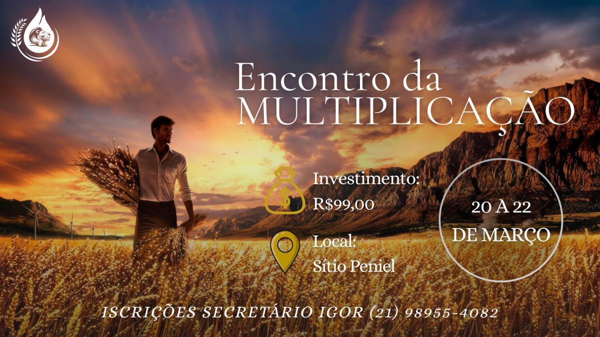 ENCONTRO COM DEUS 20 A 22 DE MARÇO 
