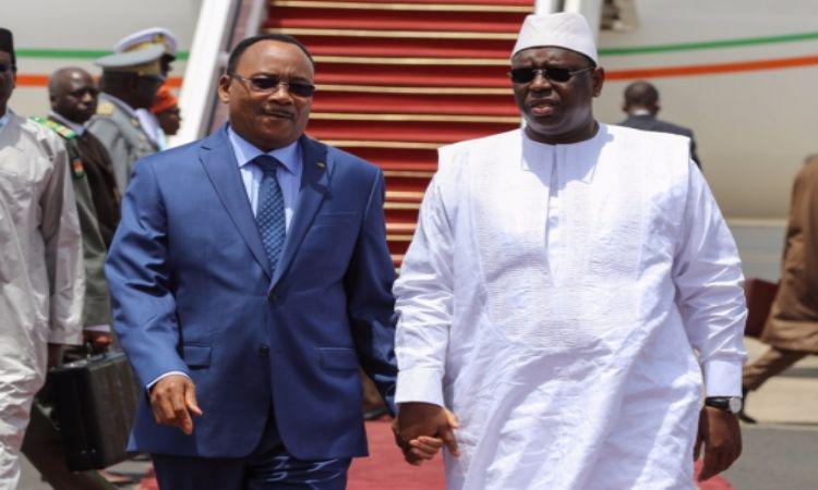 Mahamadou Issoufou et Macky Sall