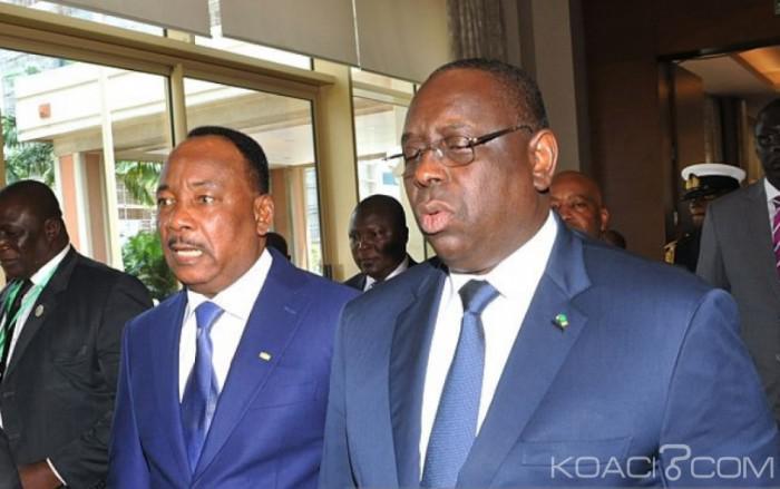 Macky Sall et Mahamadou Issoufou