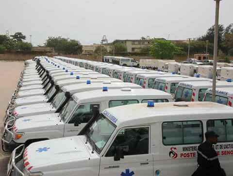 Le Ministère de la Santé et de l’Action sociale a acquis 162 ambulances médicalisées