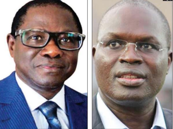 Pape Diop et son successeur à la mairie de Dakar, Khalifa Sall