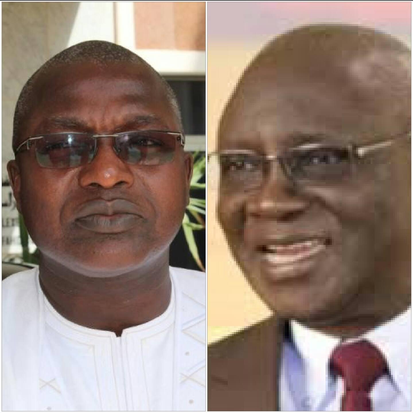 Oumar Guèye et Homère Seck