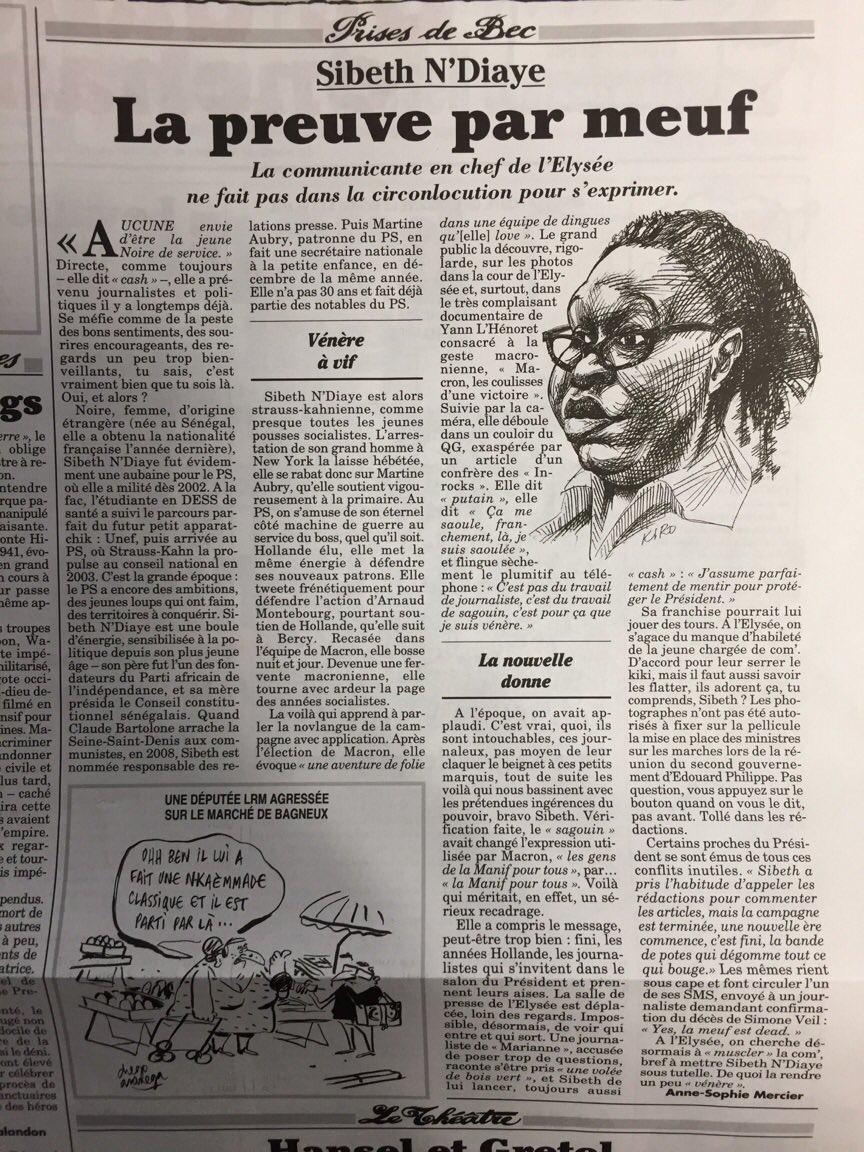 France : Sibeth Ndiaye au cœur de la tourmente