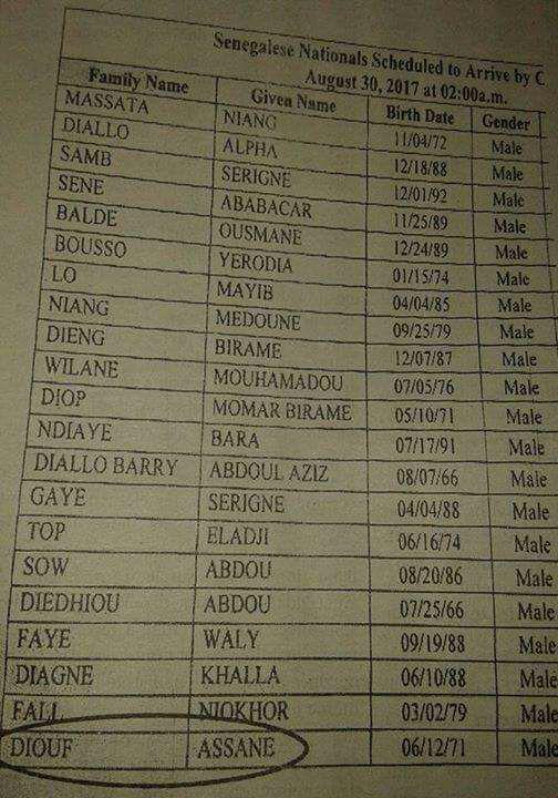 (Document) Rapatriement de Assane Diouf : L'Obs campe sur sa position