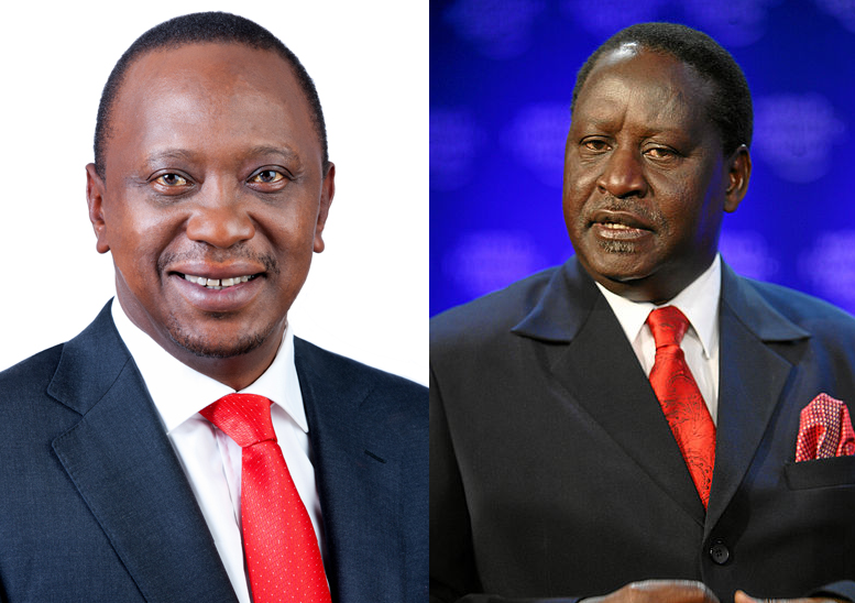 Uhuru et Odinga