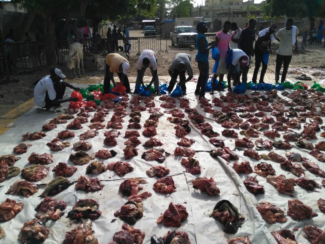 Tamxarite à Tivaouane Diaksao : Abou Abel Thiam immole 20 bœufs et distribue 700 repas