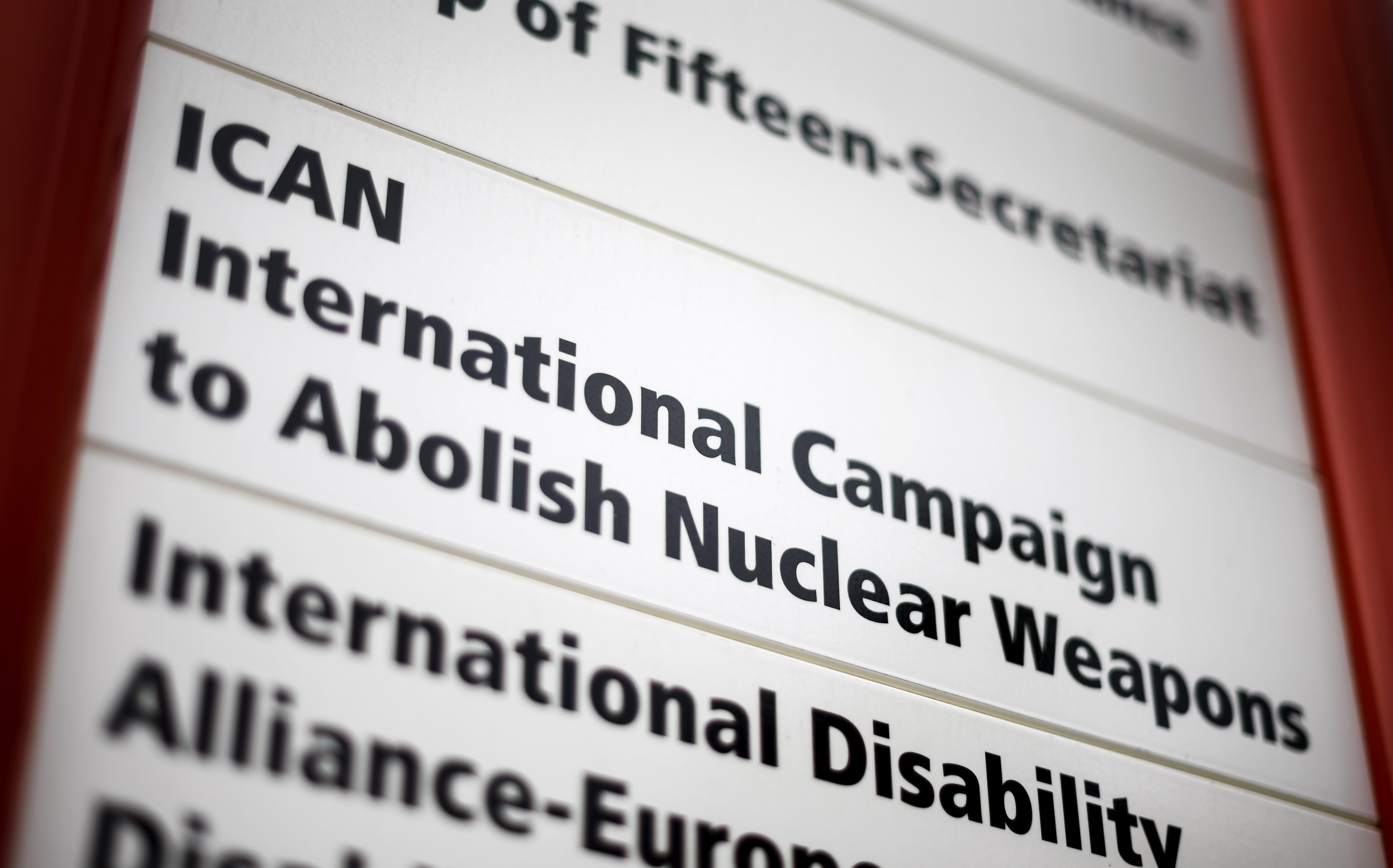 ​Le prix Nobel attribué à l’ICAN