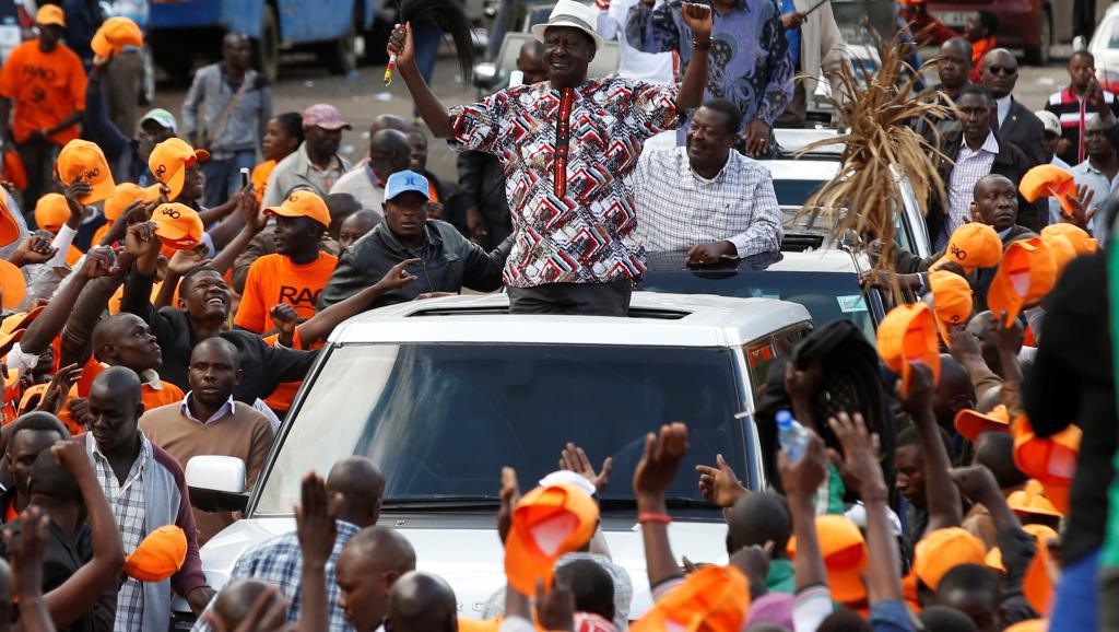 Le Kenya sous haute tension, Odinga réitère le boycotte des élections