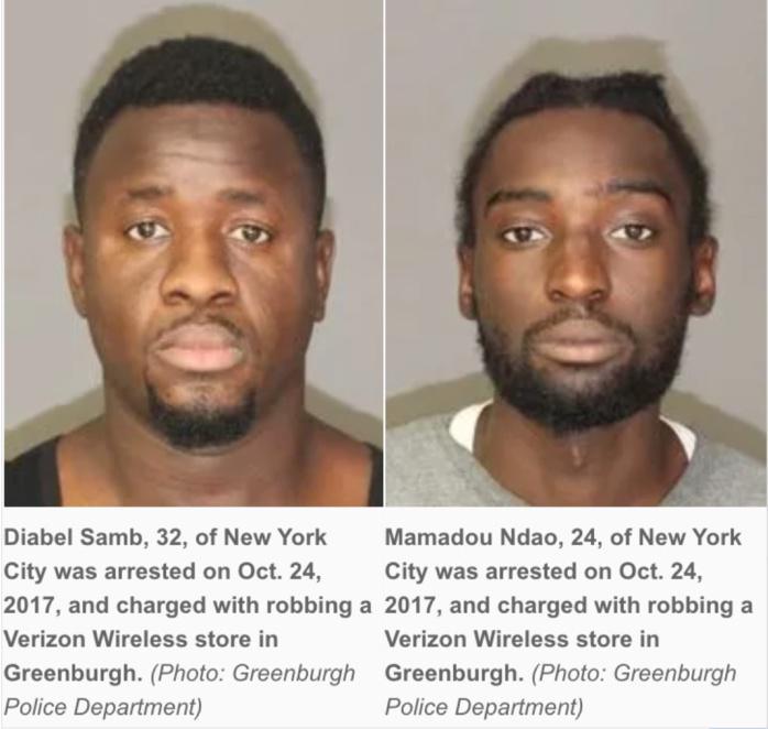 Vol à main armée : Deux Sénégalais arrêtés aux Etats-Unis