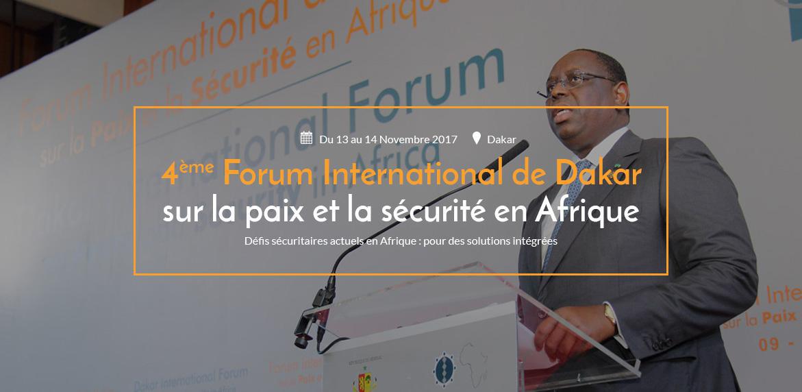 En direct de Diamniadio: Vivez le Forum sur la Paix et la Sécurité à Dakar