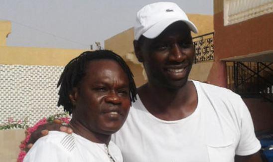 L'acteur Oumar Sy en compagnie de Baaba Maal à Podor